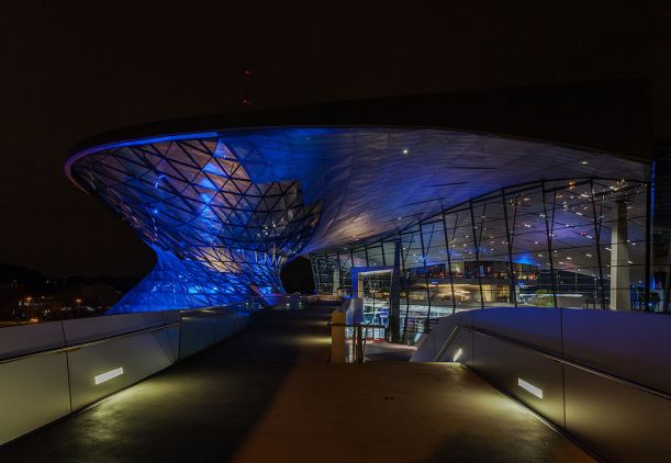 Photo: BMW Welt, Munich, Germany. Diego Delso, Wikimedia Commons, License CC-BY-SA 3.0